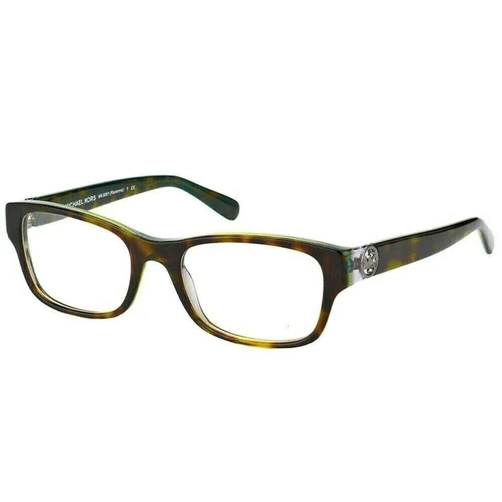 $187 MICHAEL KORS Ravenna Eyeglasses Frame MK8001 3004 53-18-140 Tortoise N120